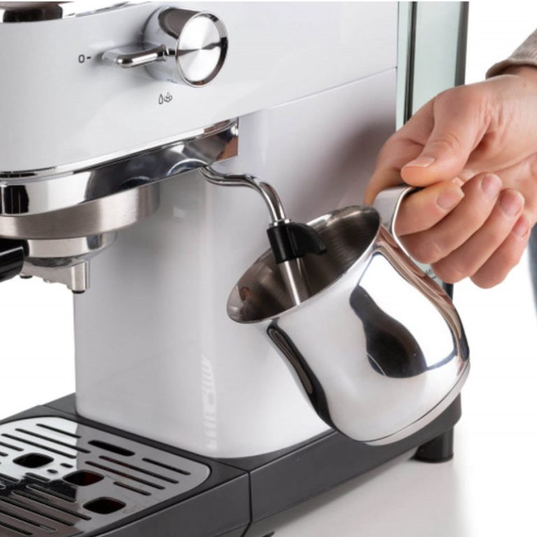 Ariete Metal coffee machine with pressure gauge